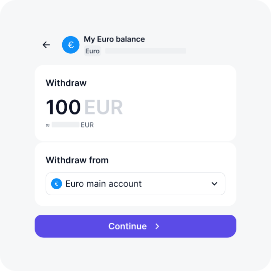 withdraw crypto